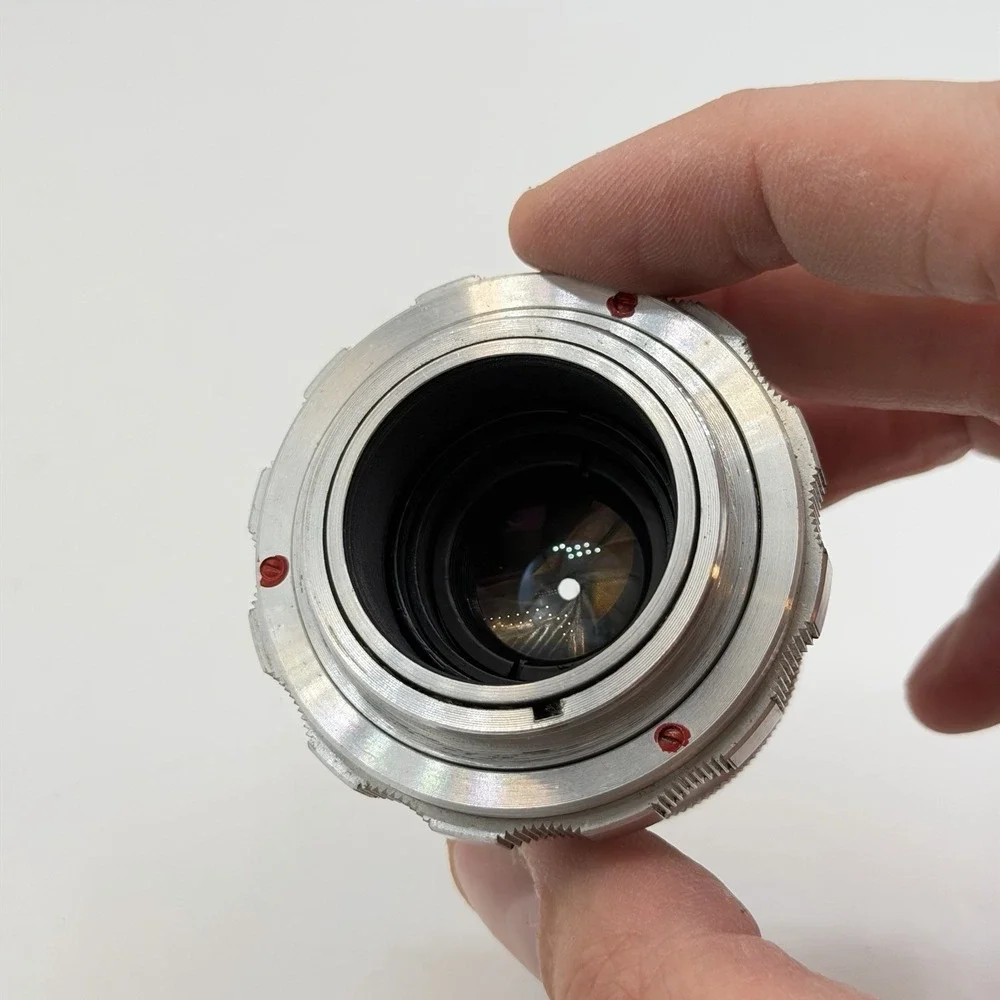 Industar 26m 52mm f2,8 Red P Soviet portrait Lens Leica M M39 Mount USSR Old